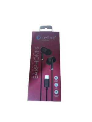 Casti Stereo Cellara Cu Type C - Negru 2