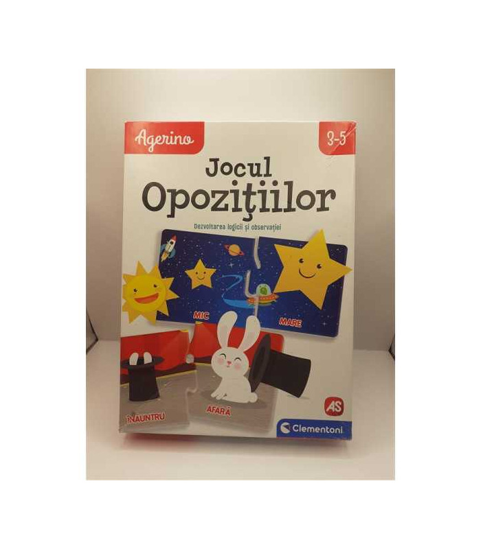 Jocul opozitiilor Clementoni Agerino