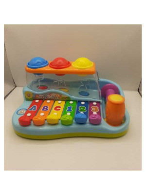 Xilofon cu bile si ciocan