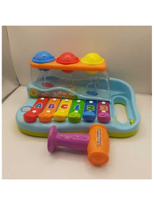 Xilofon cu bile si ciocan 2