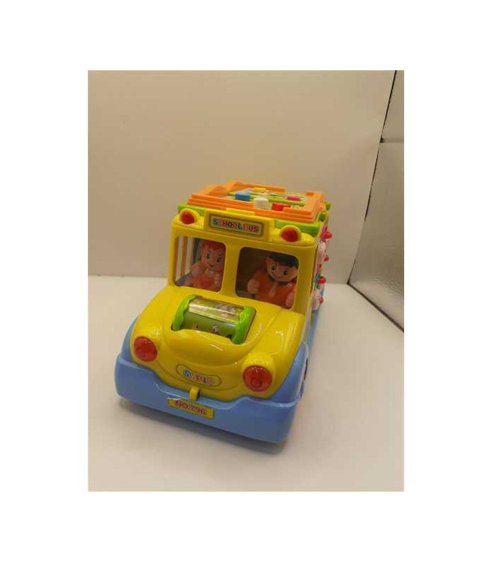 Jucarie educativa si interactiva Autobuz scolar
