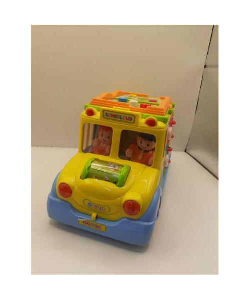Jucarie educativa si interactiva Autobuz scolar