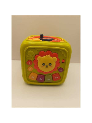 Cub interactiv cu sunete si lumini
