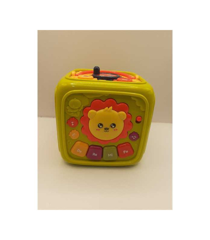 Cub interactiv cu sunete si lumini