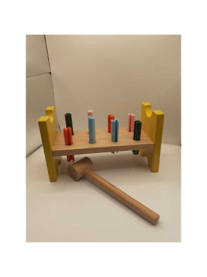 Joc din lemn cu ciocan 2