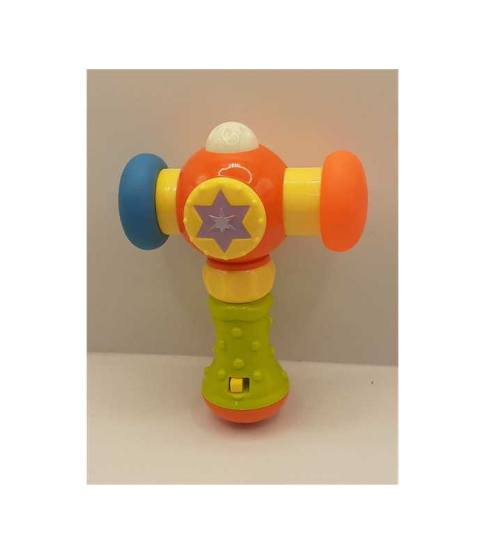 Ciocan de jucarie cu sunete si lumini pentru bebelusi