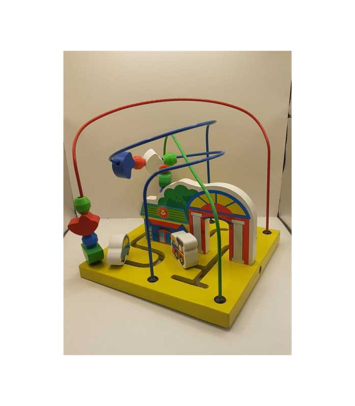 Jucarie din lemn Labirint de motricitate