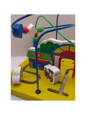 Jucarie din lemn Labirint de motricitate 2