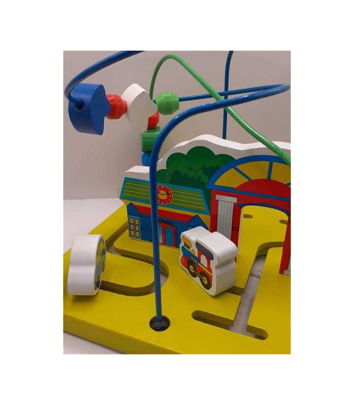 Jucarie din lemn Labirint de motricitate