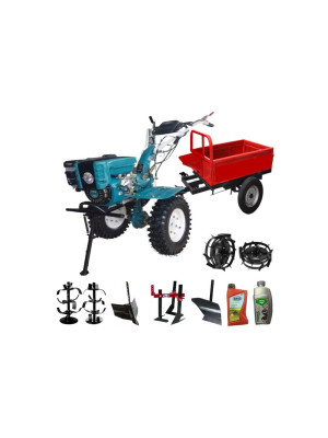 Motocultor cu Utilaje si Remorca LY700NEW Dakard HS1000BNEW 7CP