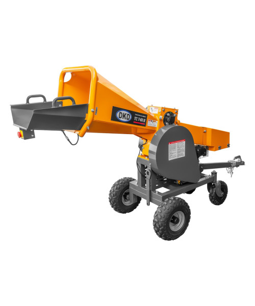 Tocator de crengi DKD TC7-60B, putere 7CP, diametru 6cm, motor Rato