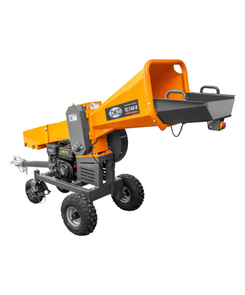 Tocator de crengi DKD TC7-60B, putere 7CP, diametru 6cm, motor Rato