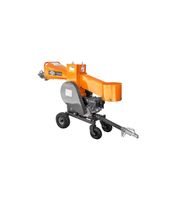 Tocator de crengi DKD TC15-140B, putere 15CP, diametru 15cm, motor Rato
