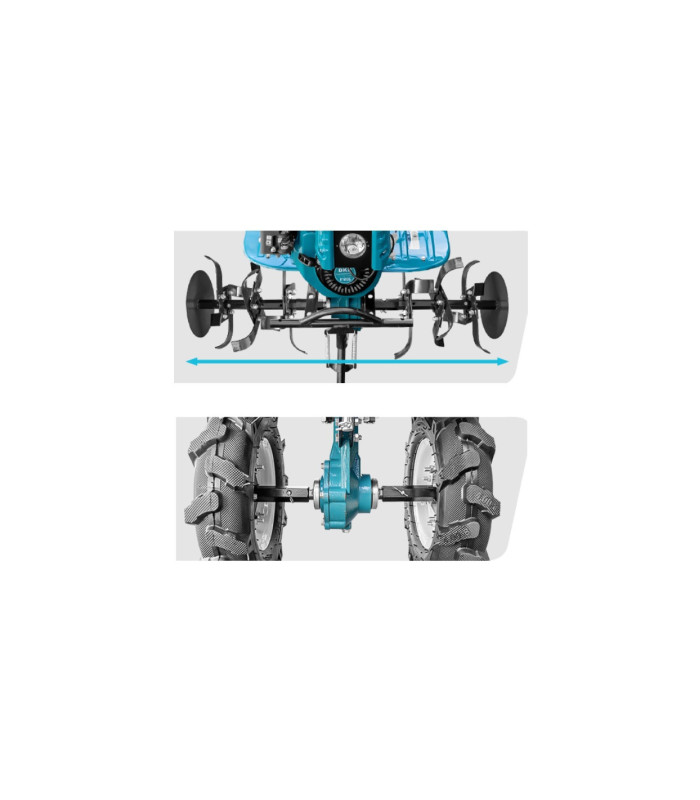 Motocultor Dakard HS1000BNEW 8CP cu utilaje incluse