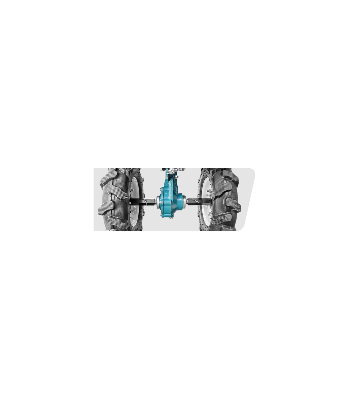 Motocultor DKD HS 1000B NEW, Far LED, 7.5CP si Roti ATV 19/7-8