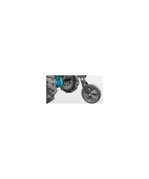 Motocultor pe benzina 7CP, DKD 100B cu set freze si roti cauciuc