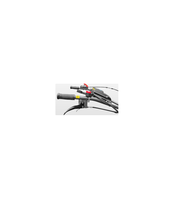 Motocultor pe benzina 7CP, DKD 100B cu set freze si roti cauciuc