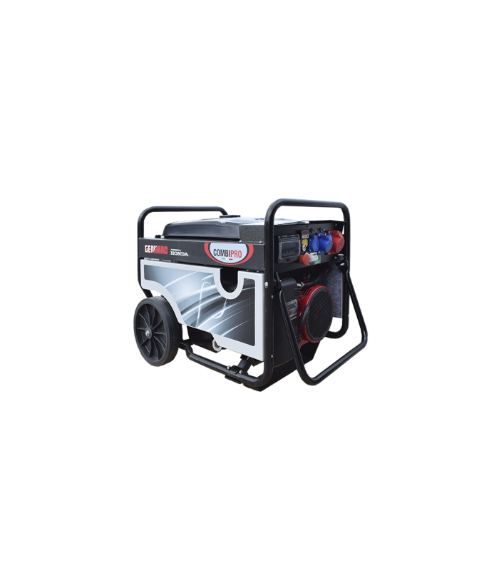 Generator de curent GENMAC  G5500HC-M P maxim 4,6 KW/400V 1,5 KW/230V motor Honda GX270