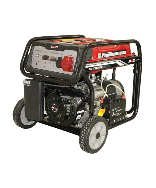 Generator de curent SENCI SC10000TE TOP putere maxima 8,5 kW/400V 2,8 kW/230V pornire electrica