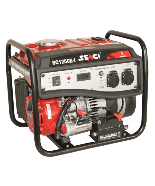 Generator de curent SENCI SC1250E-LITE putere maxima 1,0 kW 230V pornire electrica