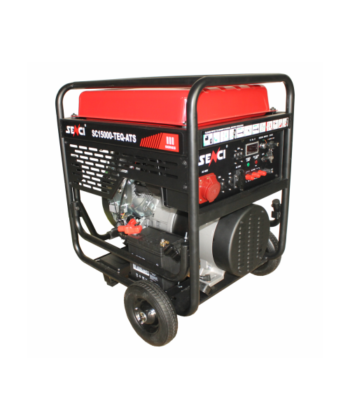 Generator de curent SENCI SC15000TE EVO-ATS putere maxima 13 kW/400V 4 KW/230V ATS inclus DE