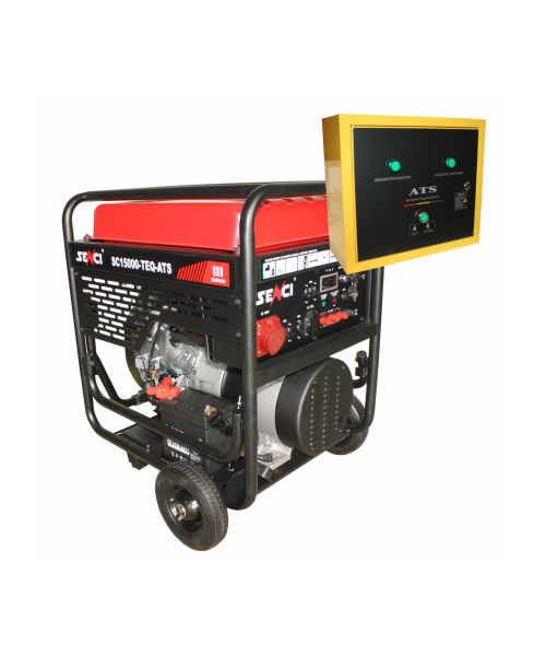 Generator de curent SENCI SC15000TE EVO-ATS putere maxima 13 kW/400V 4 KW/230V ATS inclus DE