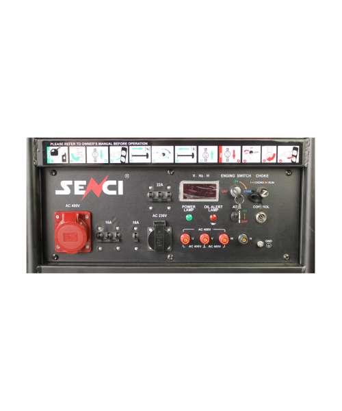 Generator de curent SENCI SC15000TE EVO-ATS putere maxima 13 kW/400V 4 KW/230V ATS inclus DE