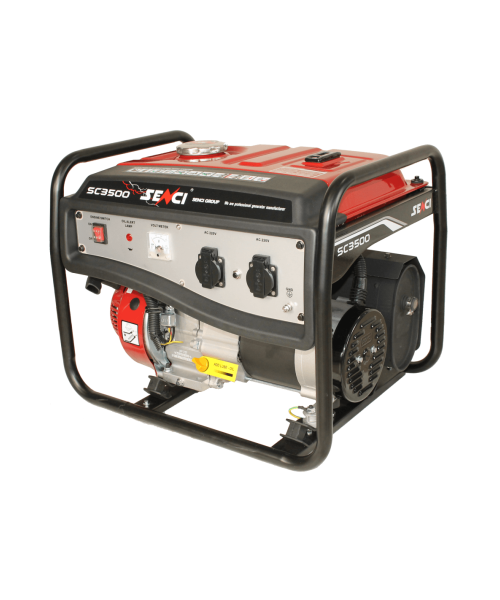 Generator de curent SENCI SC3500E-LITE putere maxima 3.0 kW 230V pornire electrica