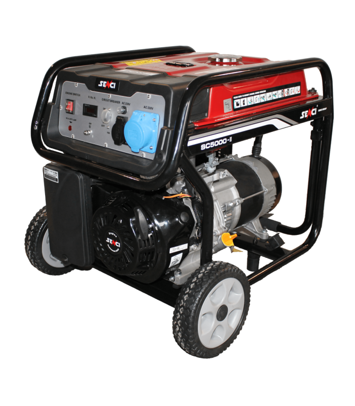Generator de curent SENCI SC5000 TOP putere maxima 4,5 kW 230V