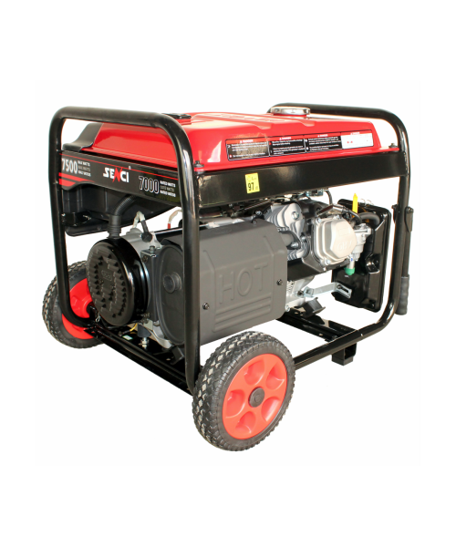 Generator de curent SENCI SC9000E-LITE putere maxima 7,5 KW 230V pornire electrica si roti