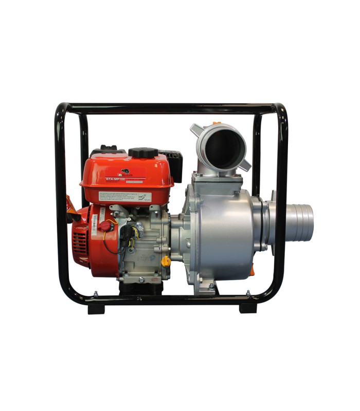 Motopompa ape semicurate BISONTE BTA-MP100 diametru 100 mm debit 80 mc/h