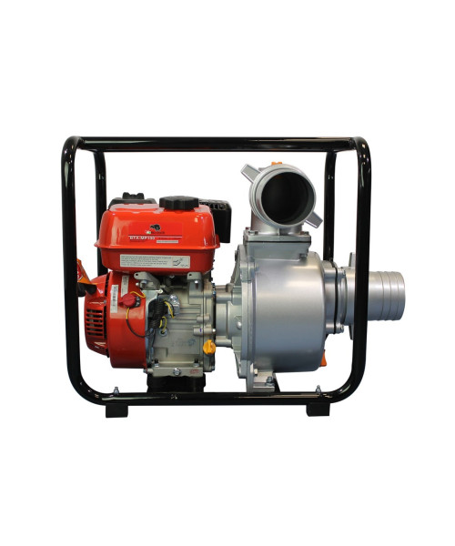 Motopompa ape semicurate BISONTE BTA-MP100 diametru 100 mm debit 80 mc/h