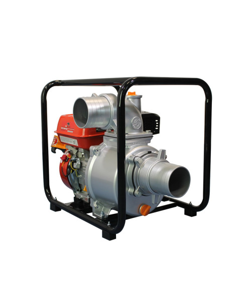 Motopompa ape semicurate BISONTE BTA-MP100 diametru 100 mm debit 80 mc/h