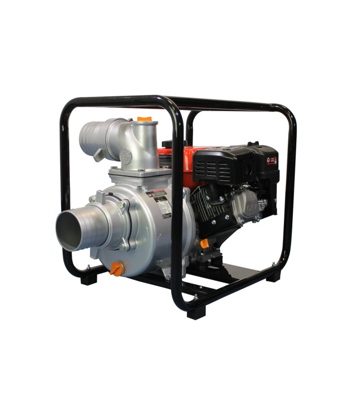 Motopompa ape semicurate BISONTE BTA-MP100 diametru 100 mm debit 80 mc/h