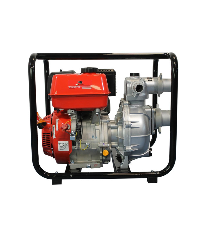 Motopompa de inalta presiune BISONTE BTA-MPP80 diametru 80 mm debit 50 mc/h