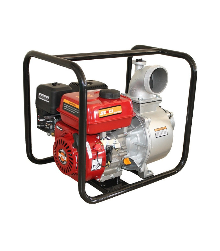 Motopompa ape curate SENCI SCWP-100A  diametru 4″ debit 80 mc/h