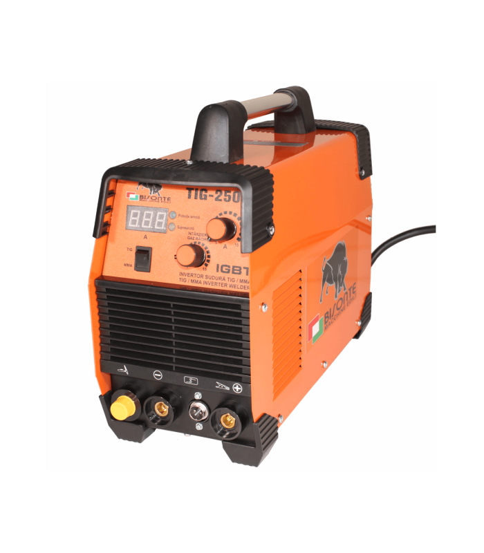Aparat de sudura monofazic BISONTE TIG-250, 15-250A