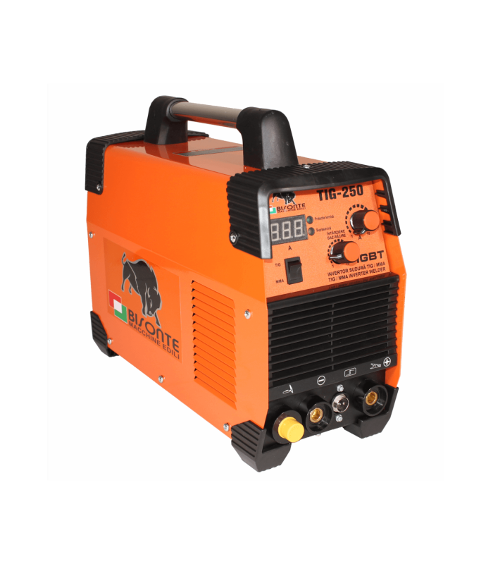 Aparat de sudura monofazic BISONTE TIG-250, 15-250A