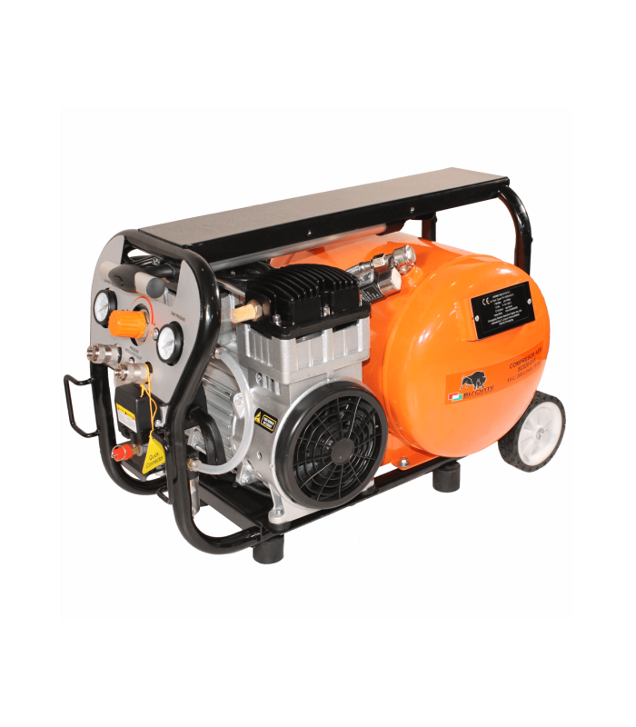 Compresor de aer cu piston BISONTE SC020-015, 8 bar, 15l