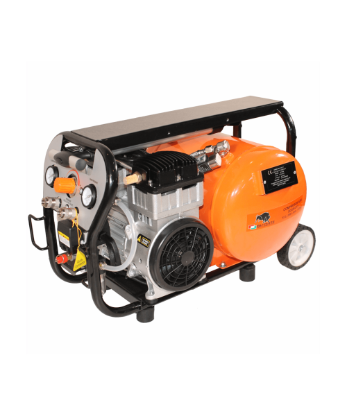 Compresor de aer cu piston BISONTE SC020-015, 8 bar, 15l