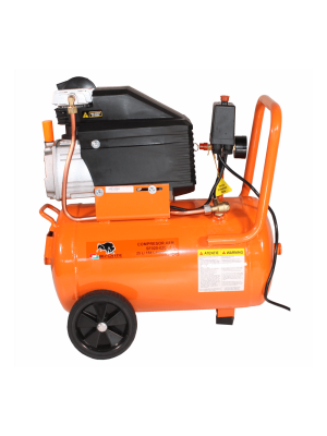 Compresor de aer cu piston BISONTE SF020-025, 8 bar, 25l