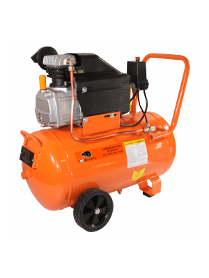 Compresor de aer cu piston BISONTE SF020-050, 8 bar, 50l 2