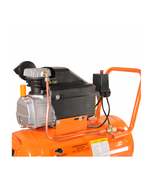 Compresor de aer cu piston BISONTE SF020-050, 8 bar, 50l