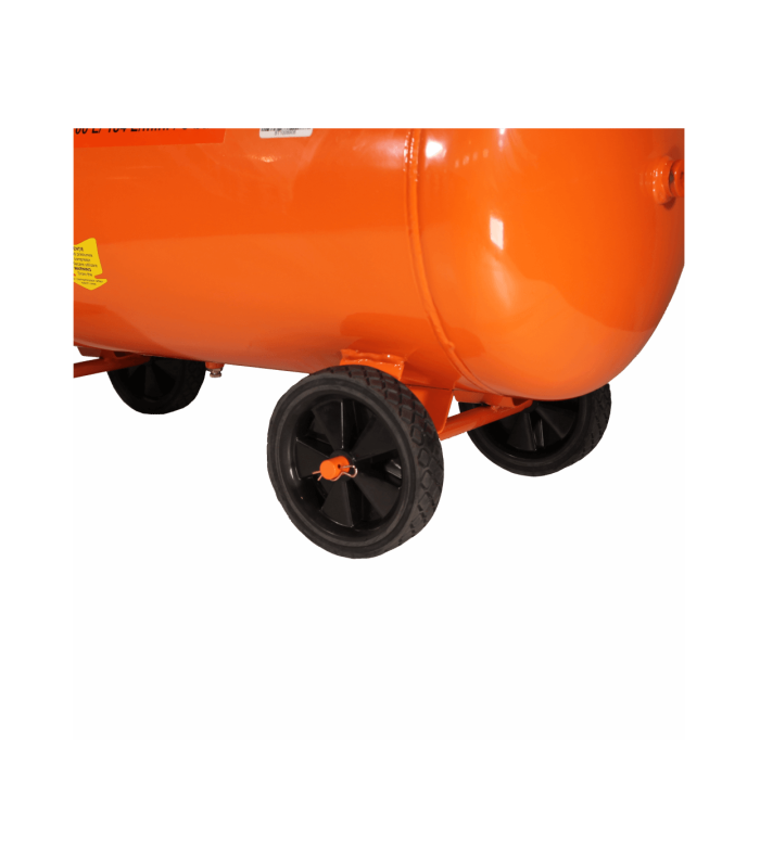 Compresor de aer cu piston BISONTE SF020-100, 8 bar, 100l