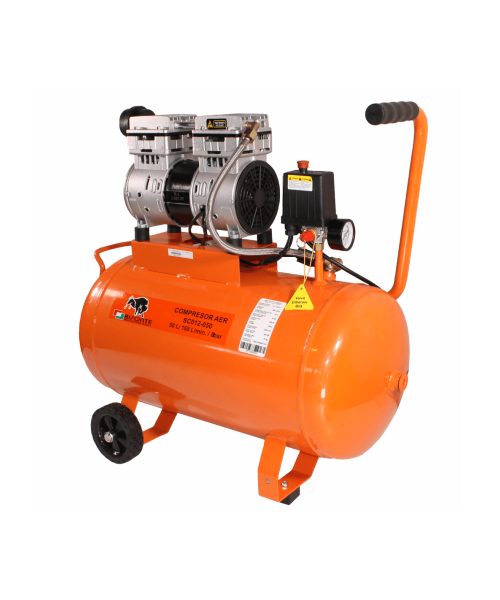 Compresor de aer cu piston BISONTE SC012-50, 8bar, 50l