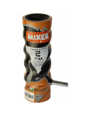 Stator MIXER 2, drept cu pin blocaj D7-2.5, pentru masini de tencuit BISONTE