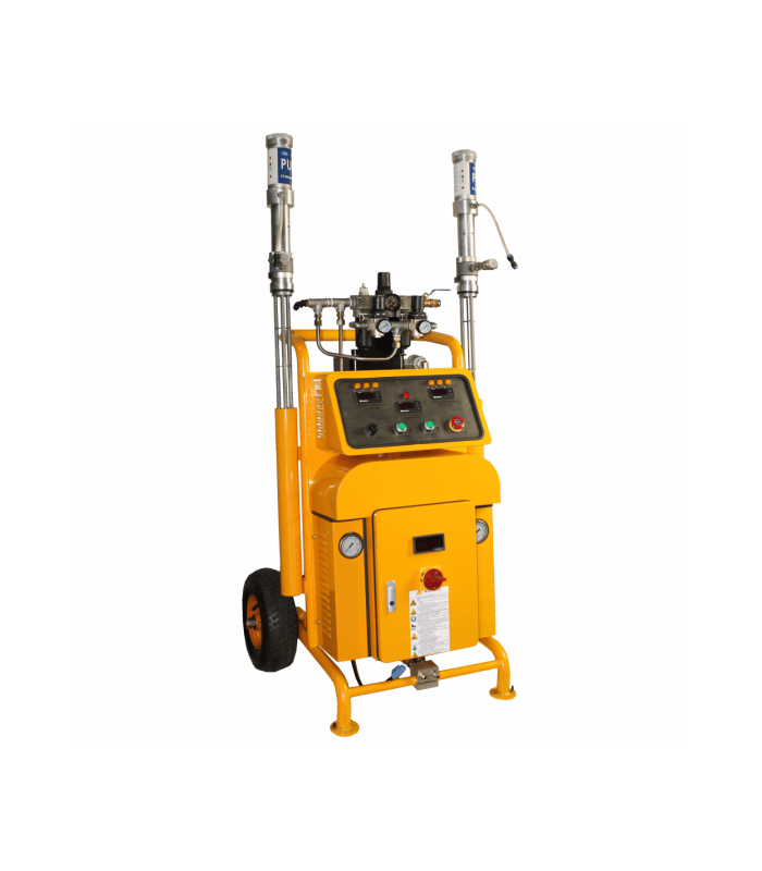 Pompa spuma polyuretanica si polyuree Bisonte FA60 400V volum de lucru 9.5 kg/min