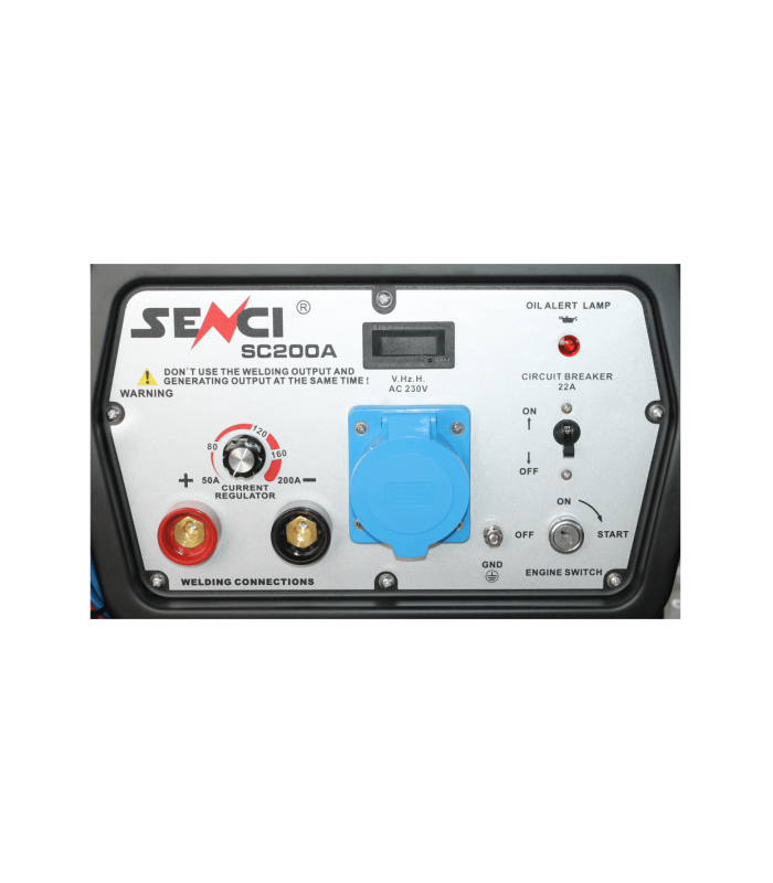 Generator de curent si sudura SENCI SC-200A putere max. 5.5 kW 230V