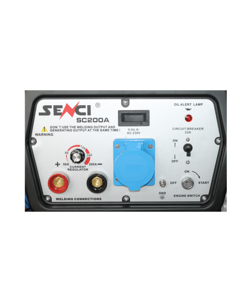 Generator de curent si sudura SENCI SC-200A putere max. 5.5 kW 230V
